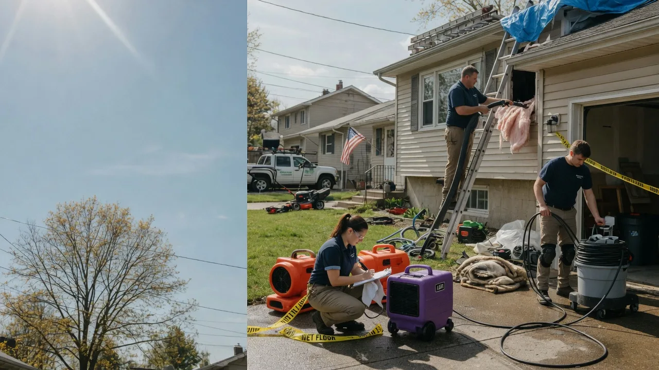 Emergency Water Removal in Morrow, OH near me